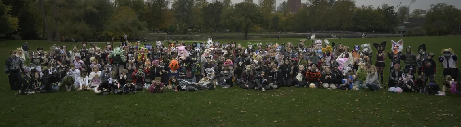 Attendees gathered at Pups In The Park 2